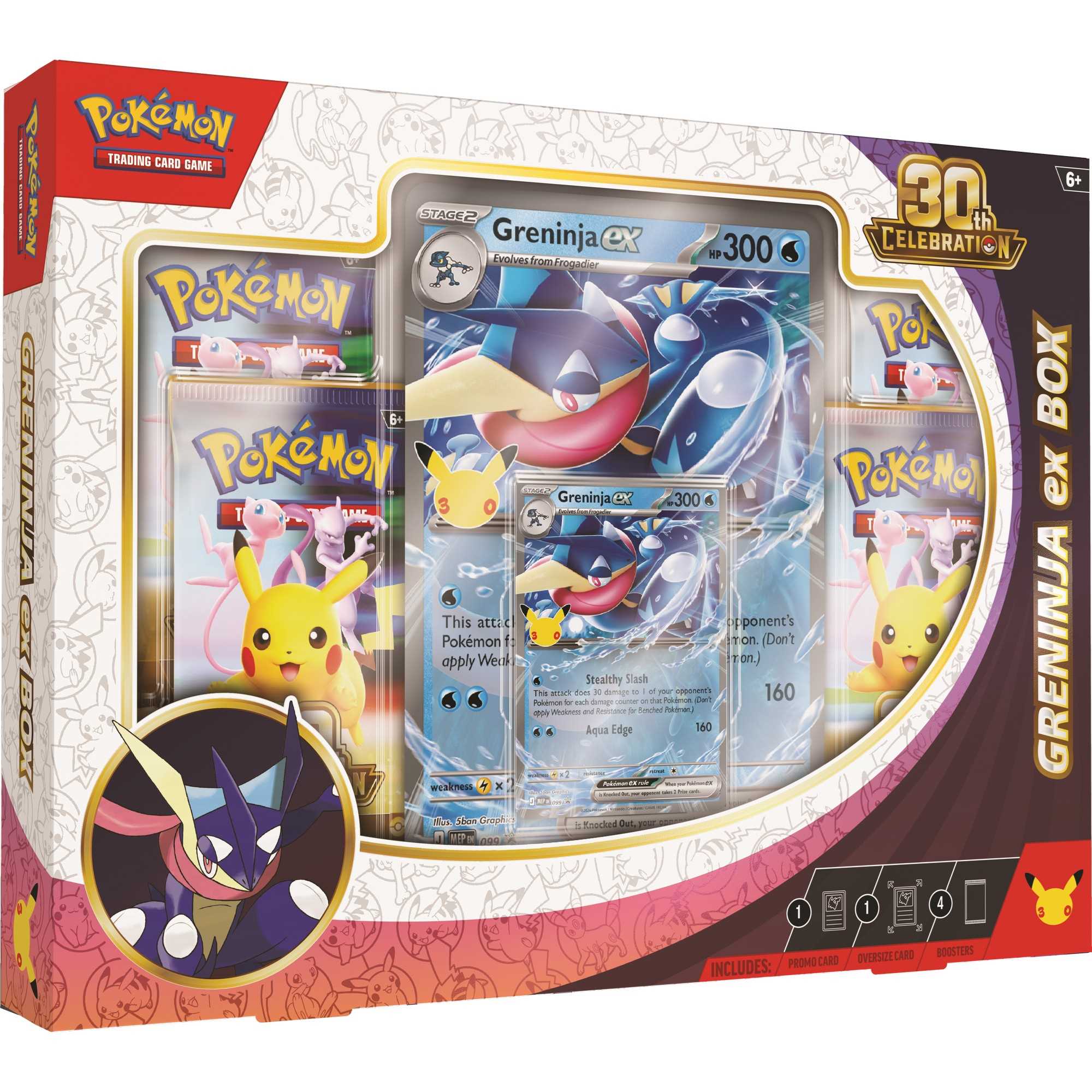 TCG: ex Box - Greninja - 30th Celebration